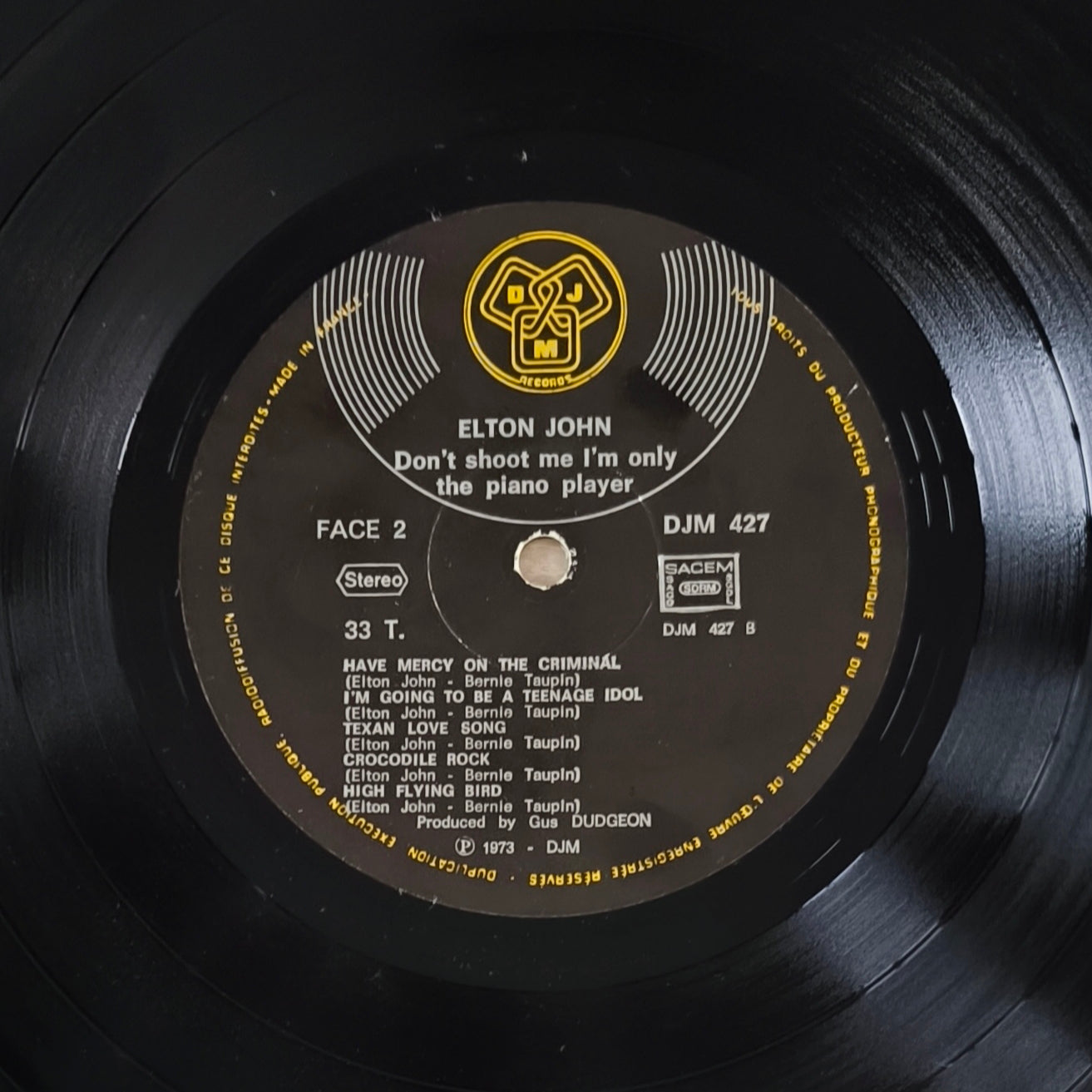 ELTON JOHN - "Don't Shoot Me" I'm Only The Piano Player