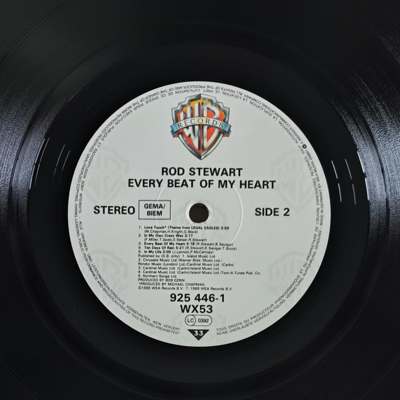 ROD STEWART - Every Beat Of My Heart