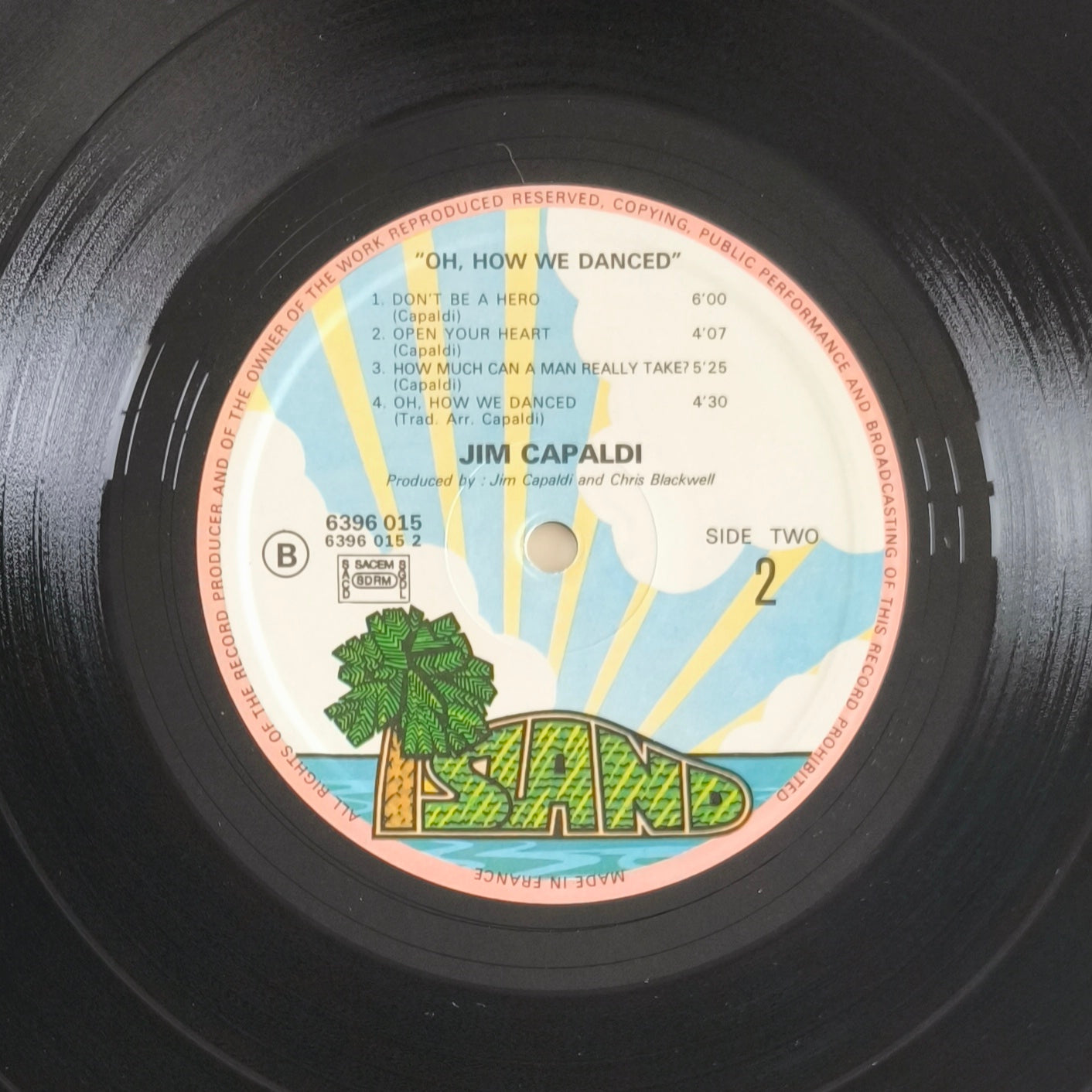 JIM CAPALDI - Oh How We Danced