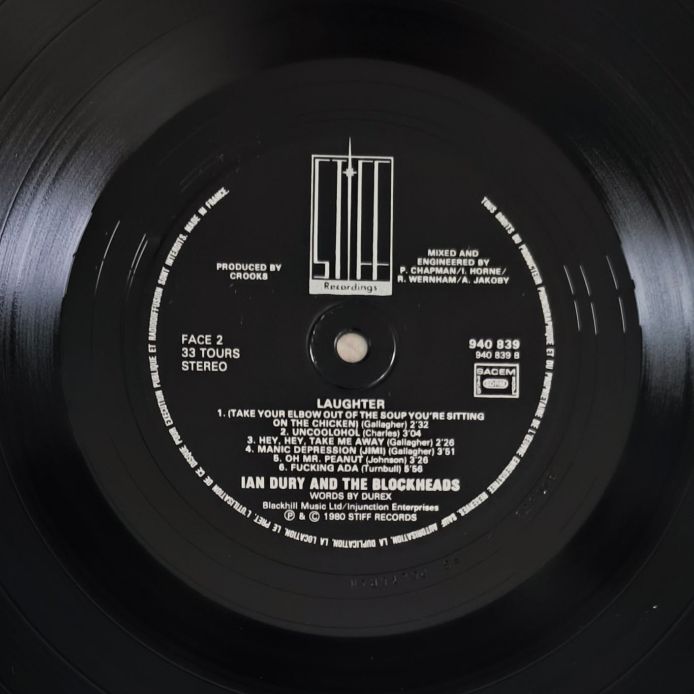 IAN DURY AND THE BLOCKHEADS - Laughter