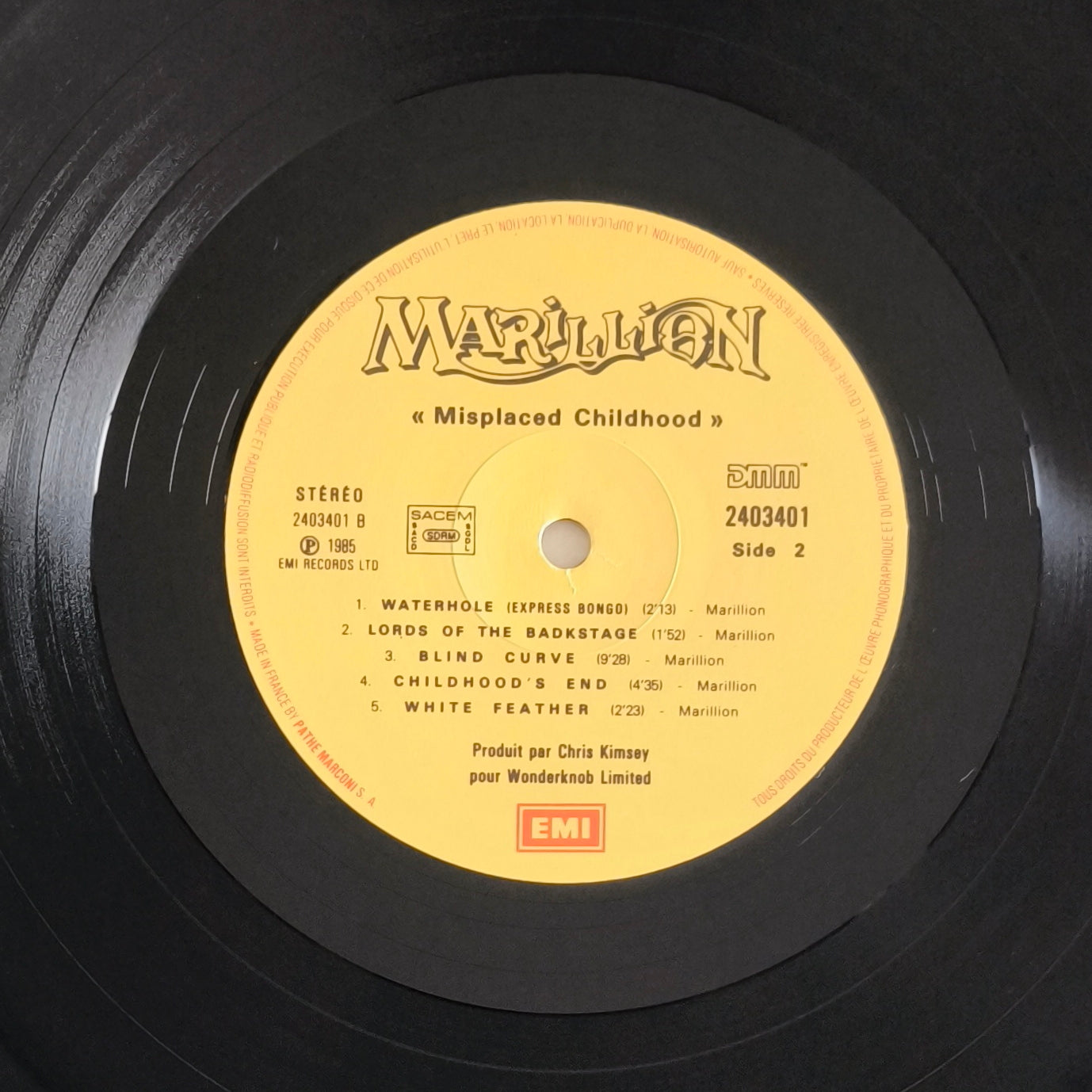 MARILLION - Misplaced Childhood