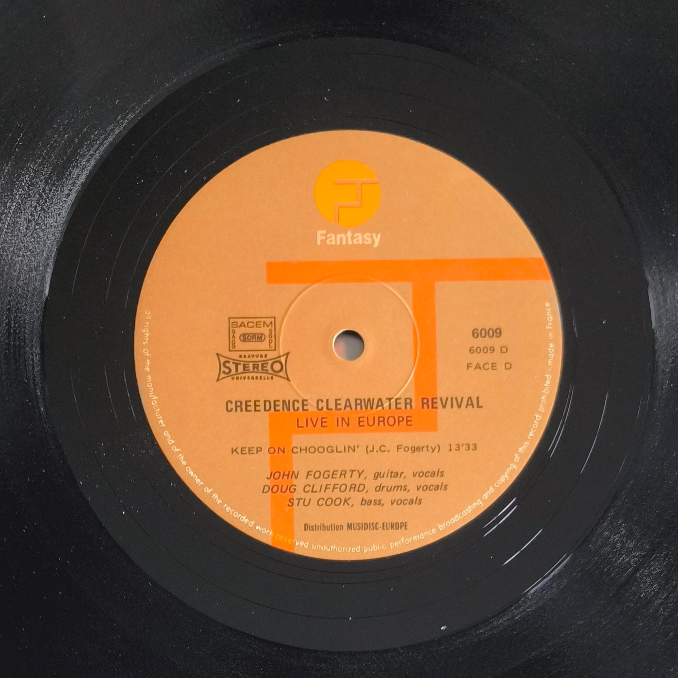 CREEDENCE CLEARWATER REVIVAL - Live In Europe