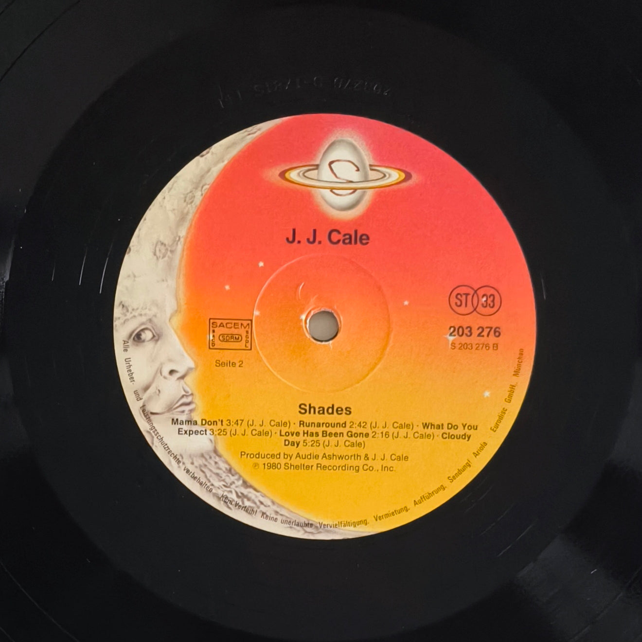 J.J. CALE - Shades