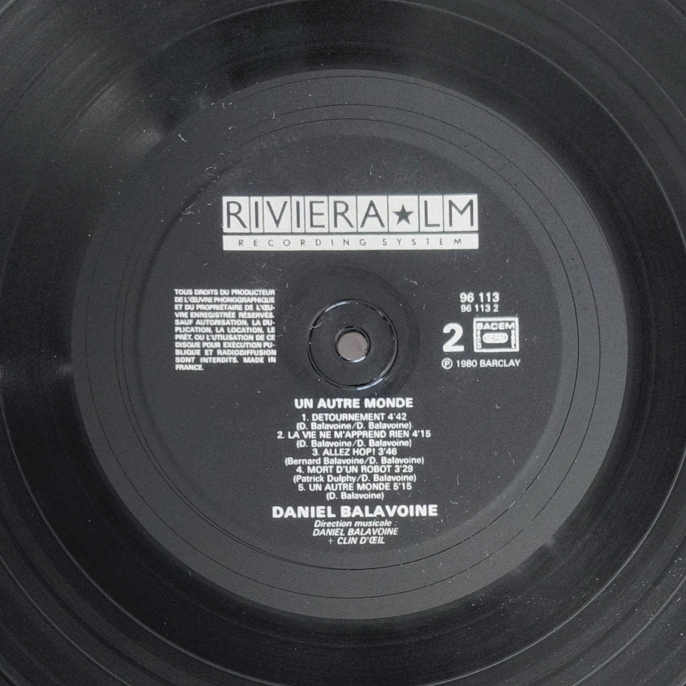 DANIEL BALAVOINE - Un Autre Monde