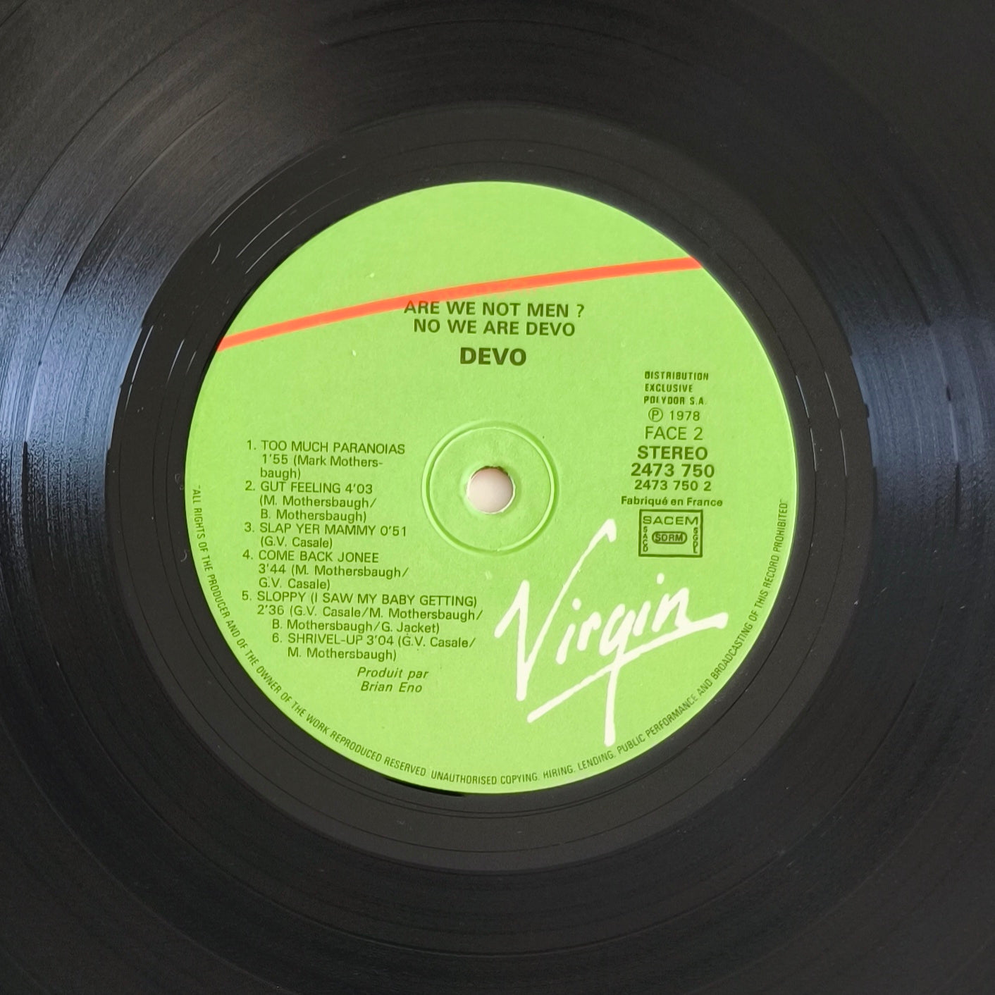 DEVO - Q: Are We Not Men? A: We Are Devo!