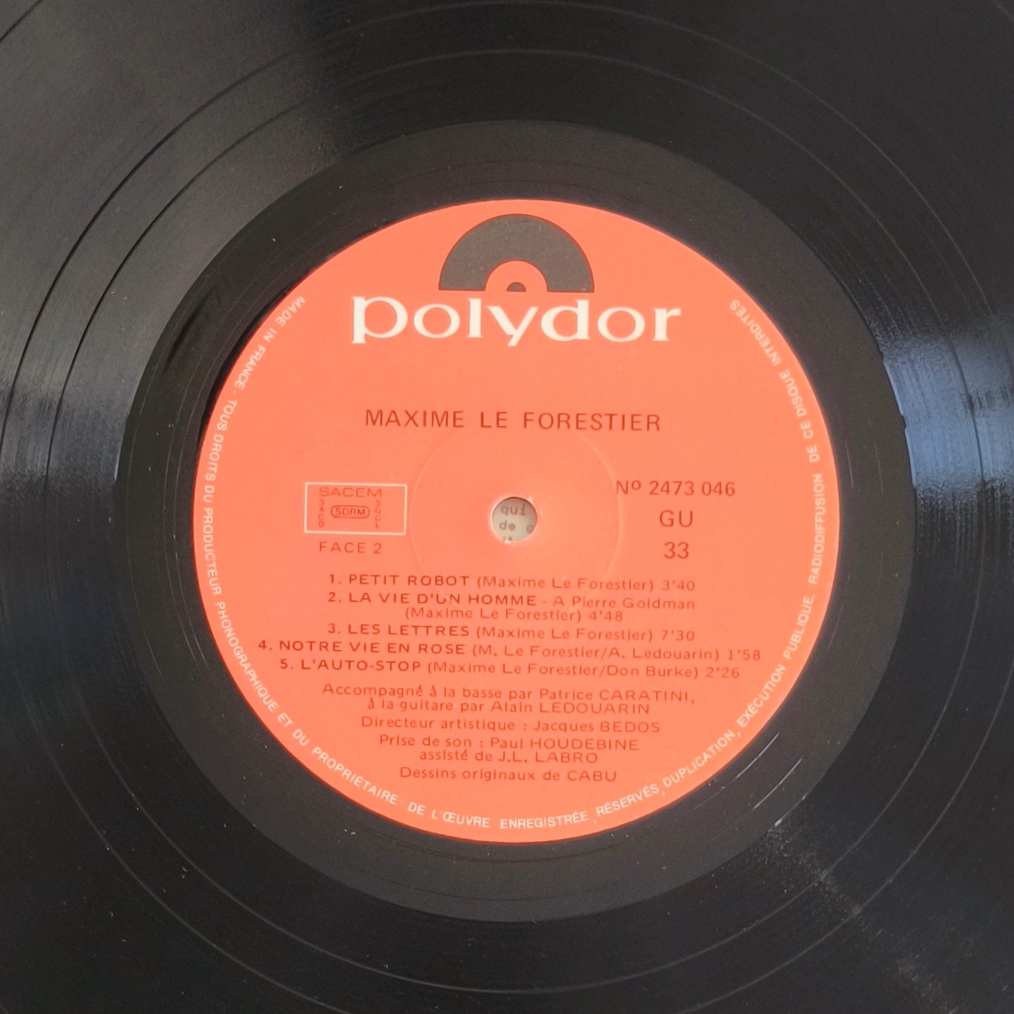 MAXIME LE FORESTIER - Saltimbanque