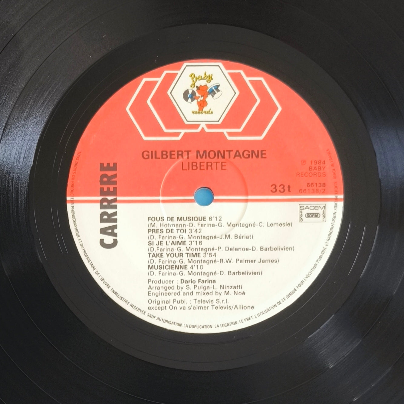 GILBERT MONTAGNE - Liberté