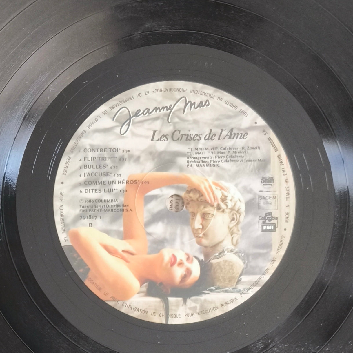 JEANNE MAS - Les Crises De L'Ame