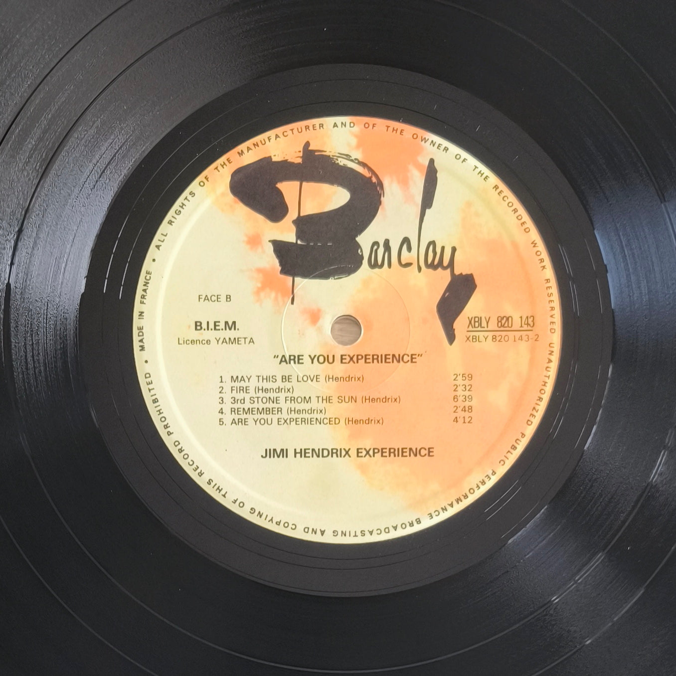 JIMI HENDRIX EXPERIENCE - Are You Experienced?