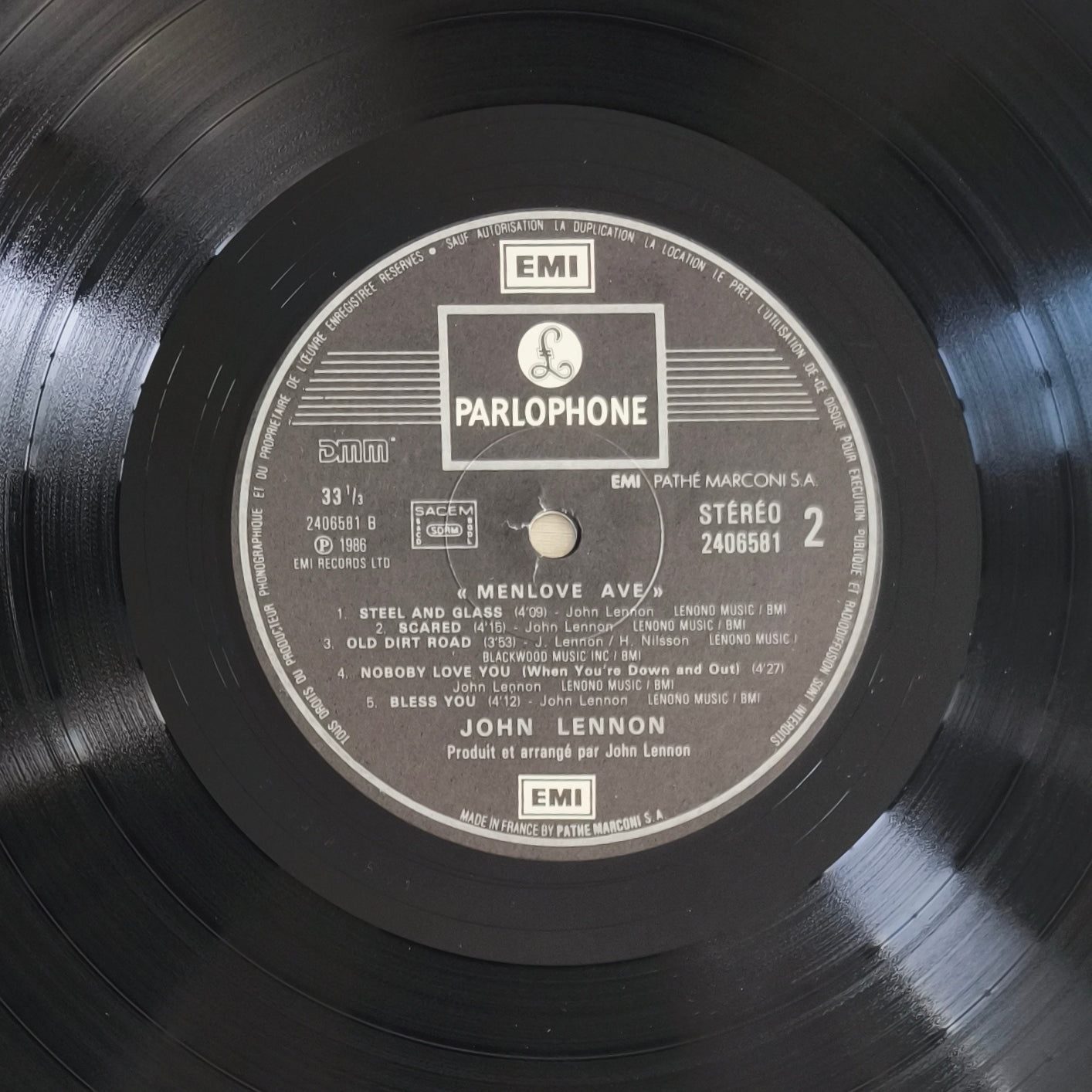 JOHN LENNON - Menlove Ave