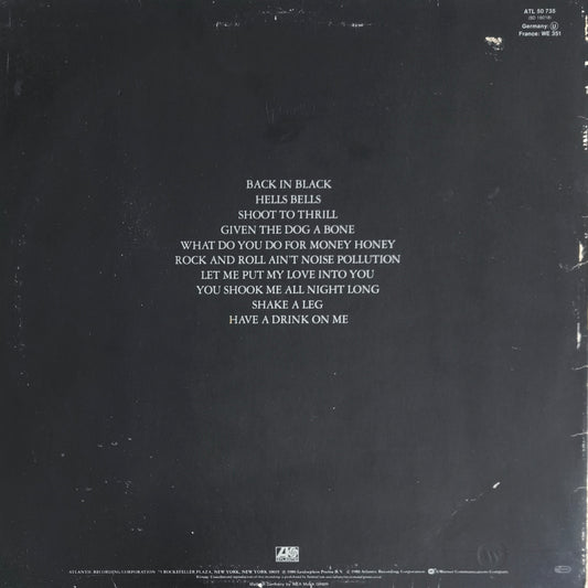 AC/DC - Back In Black