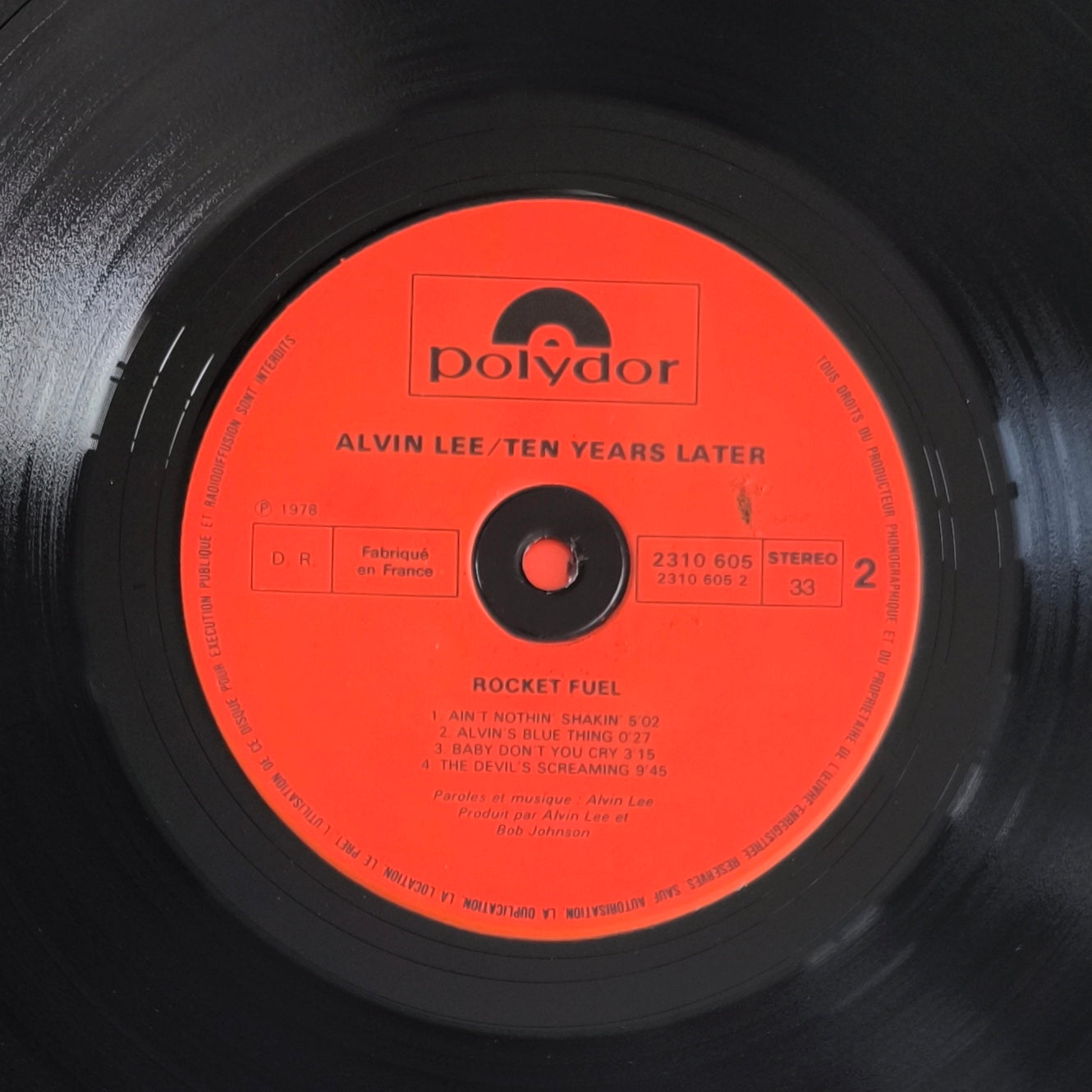 ALVIN LEE & TEN YEARS AFTER - Rocket Fuel