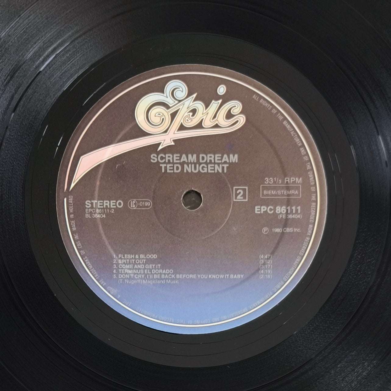 TED NUGENT - Scream Dream