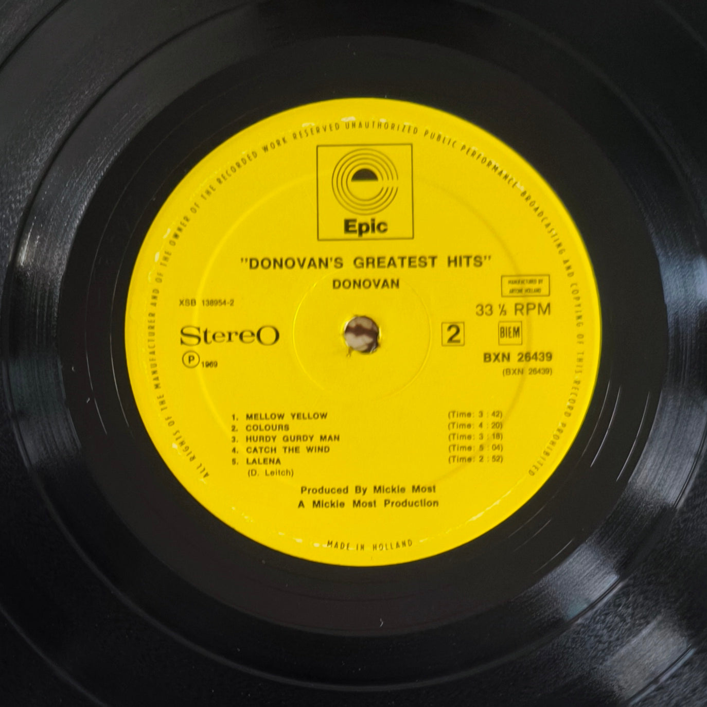 DONOVAN - Donovan's Greatest Hits