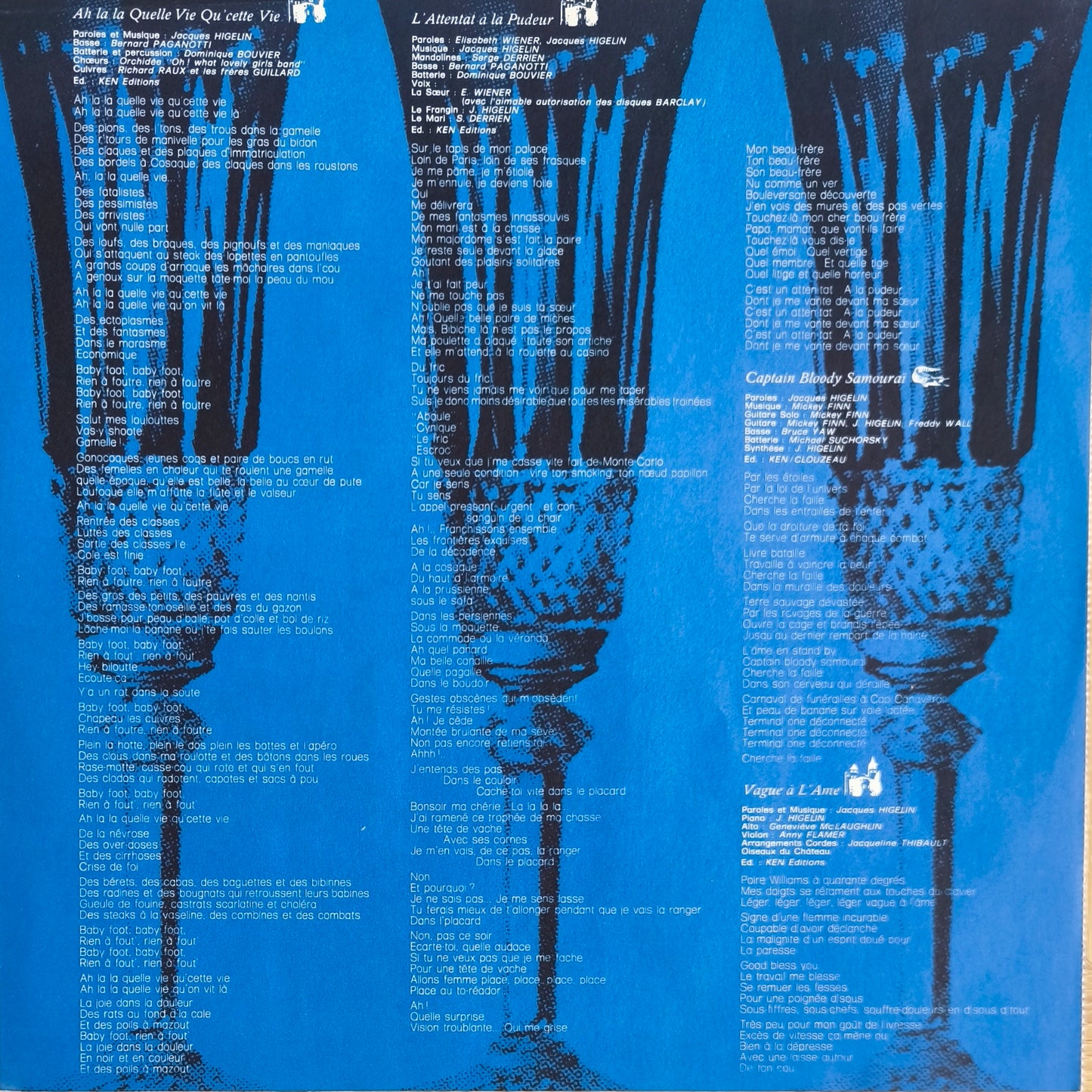 JACQUES HIGELIN - Champagne Pour Tout Le Monde, Caviar Pour Les Autres...