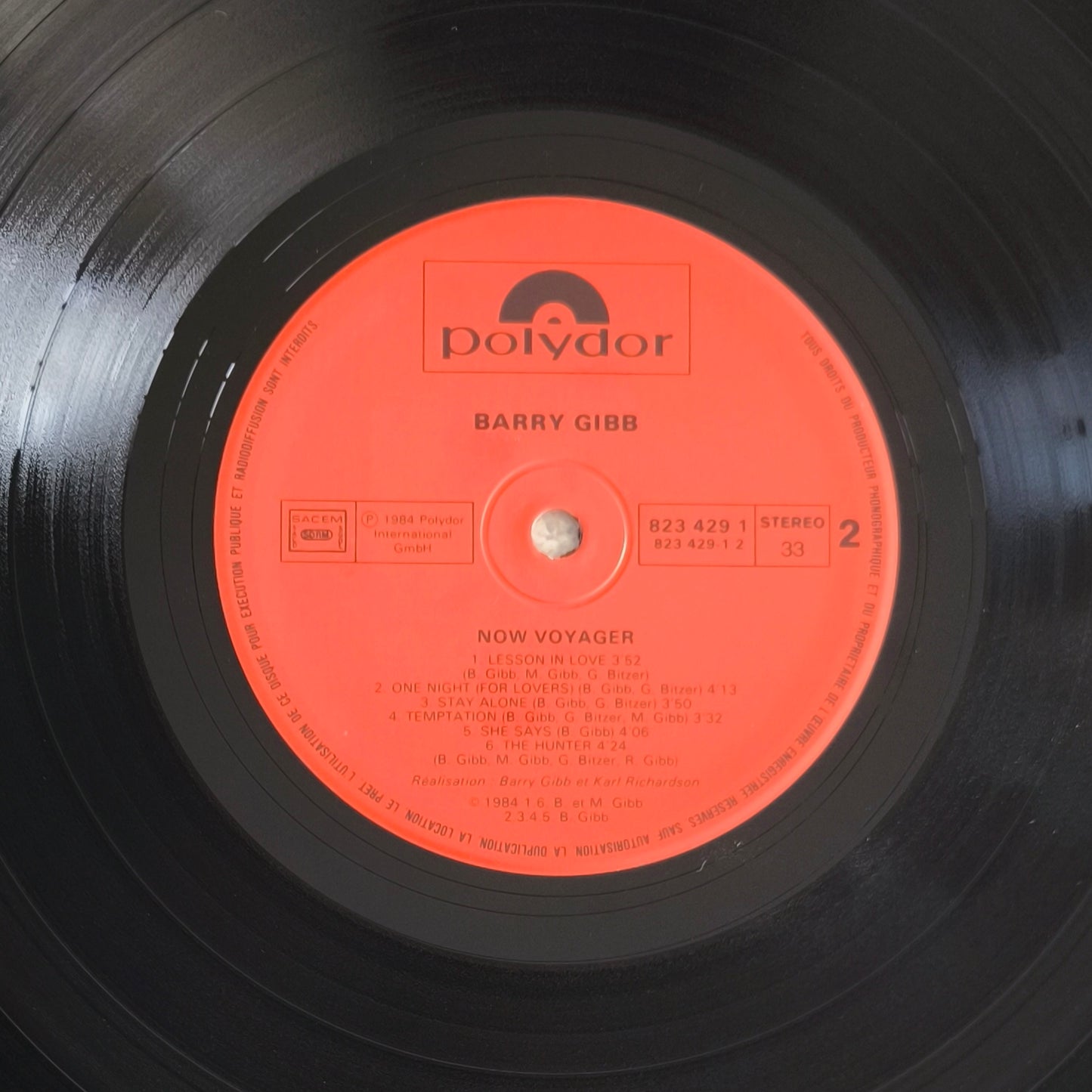BARRY GIBB - Now Voyager