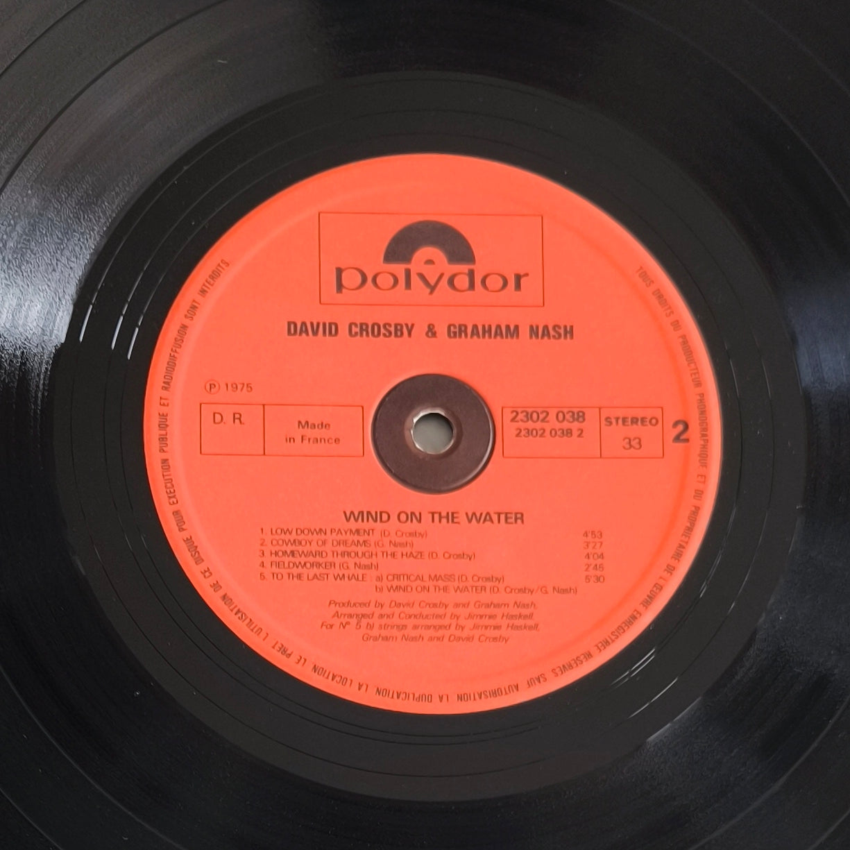 DAVID CROSBY & GRAHAM NASH - Wind On The Water