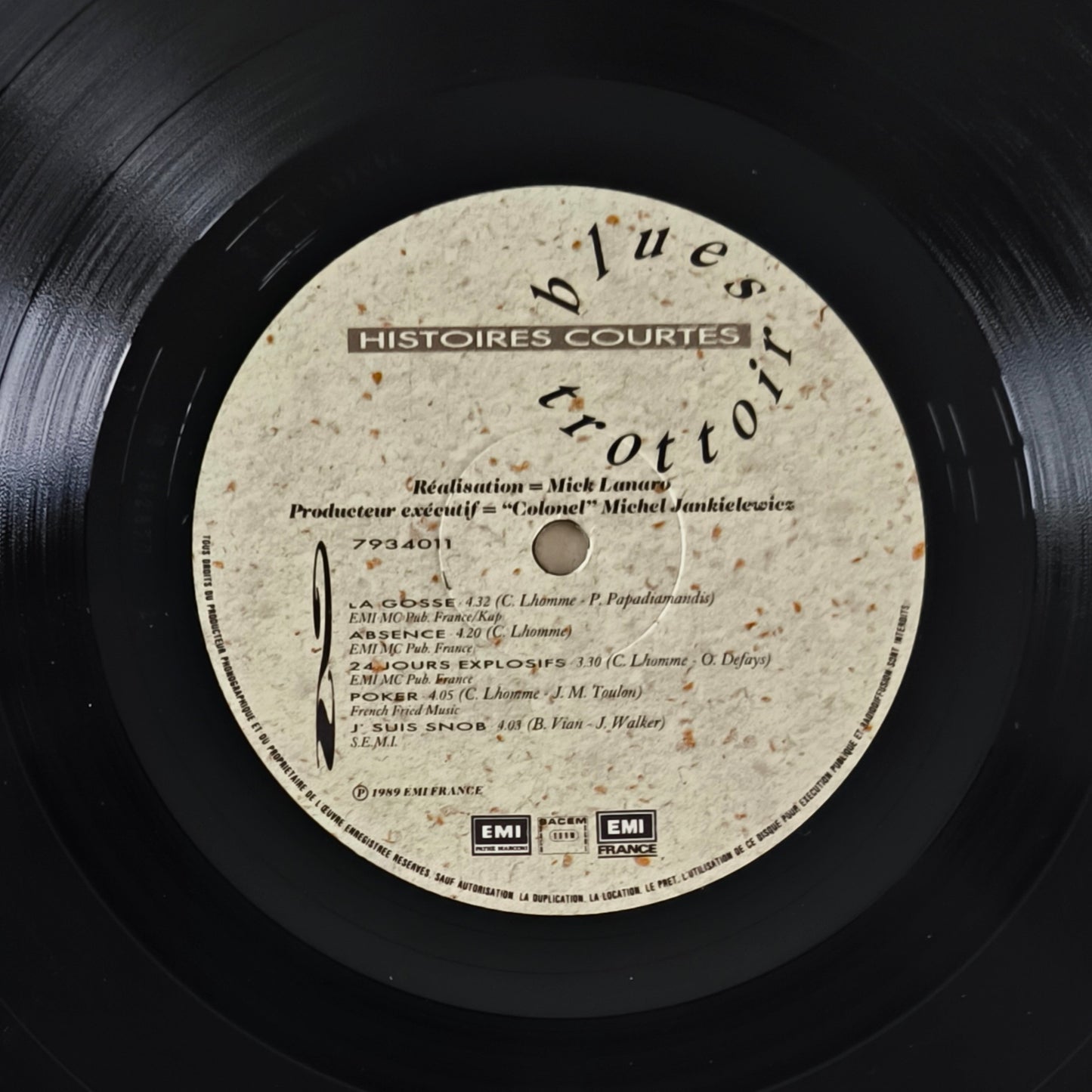 BLUES TROTTOIR - Histoires Courtes