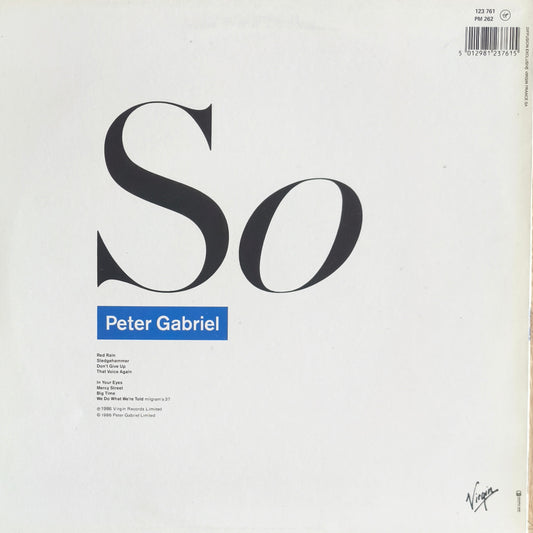 PETER GABRIEL - So