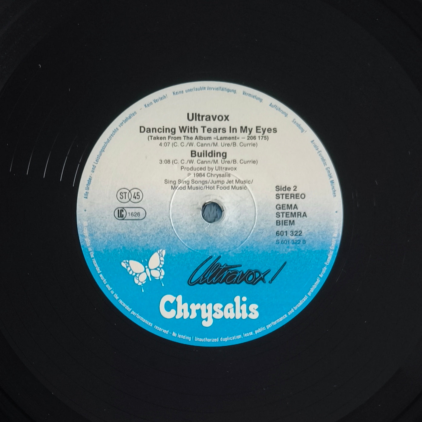 ULTRAVOX - Dancing With Tears In My Eyes (Special Re-Mix)