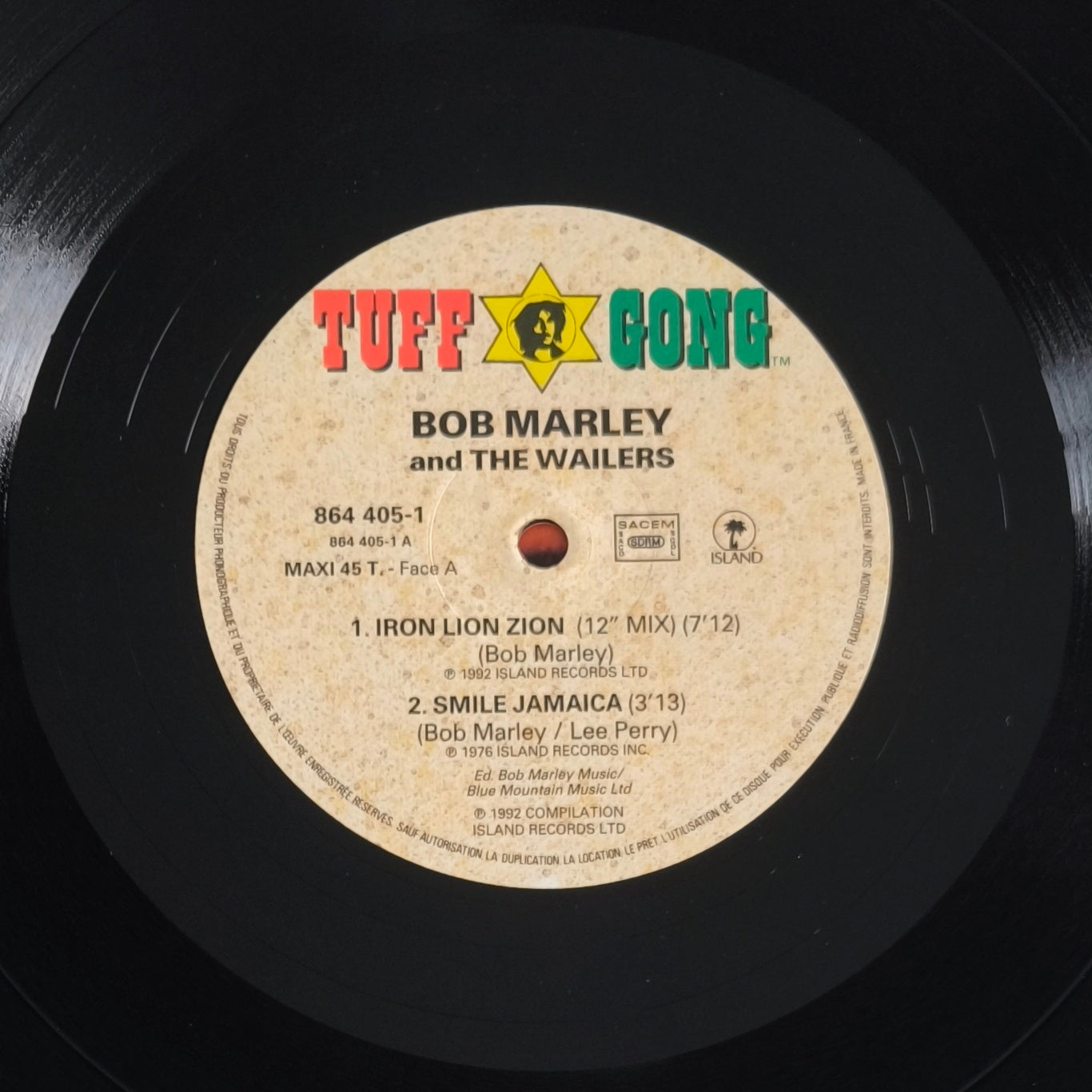 BOB MARLEY & THE WAILERS - Iron Lion Zion