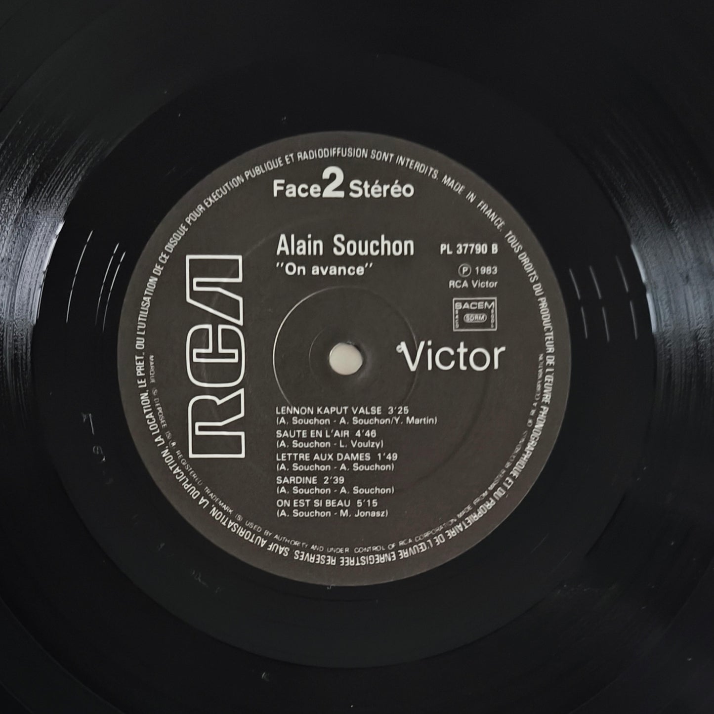 ALAIN SOUCHON - On avance