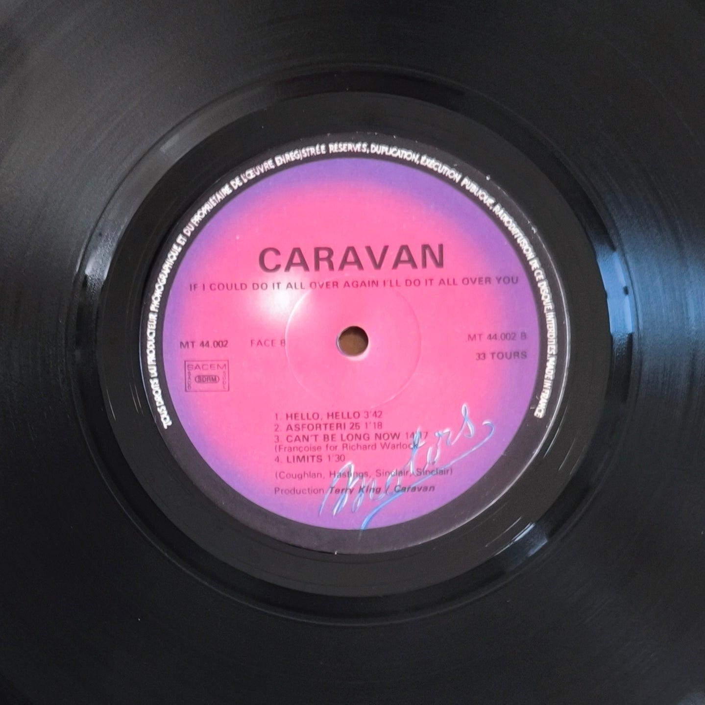 CARAVAN - If I Could Do It All Over Again, I'd Do It All Over You