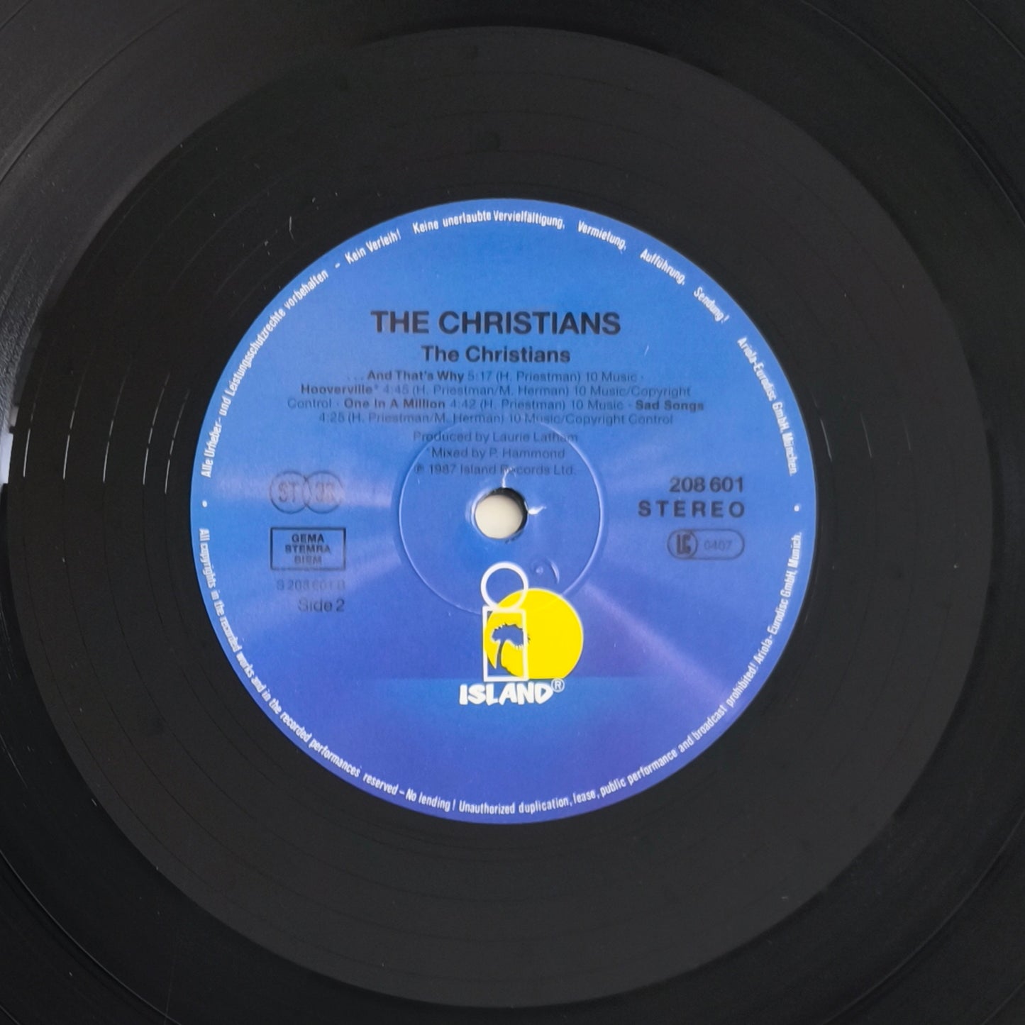 THE CHRISTIANS - The Christians