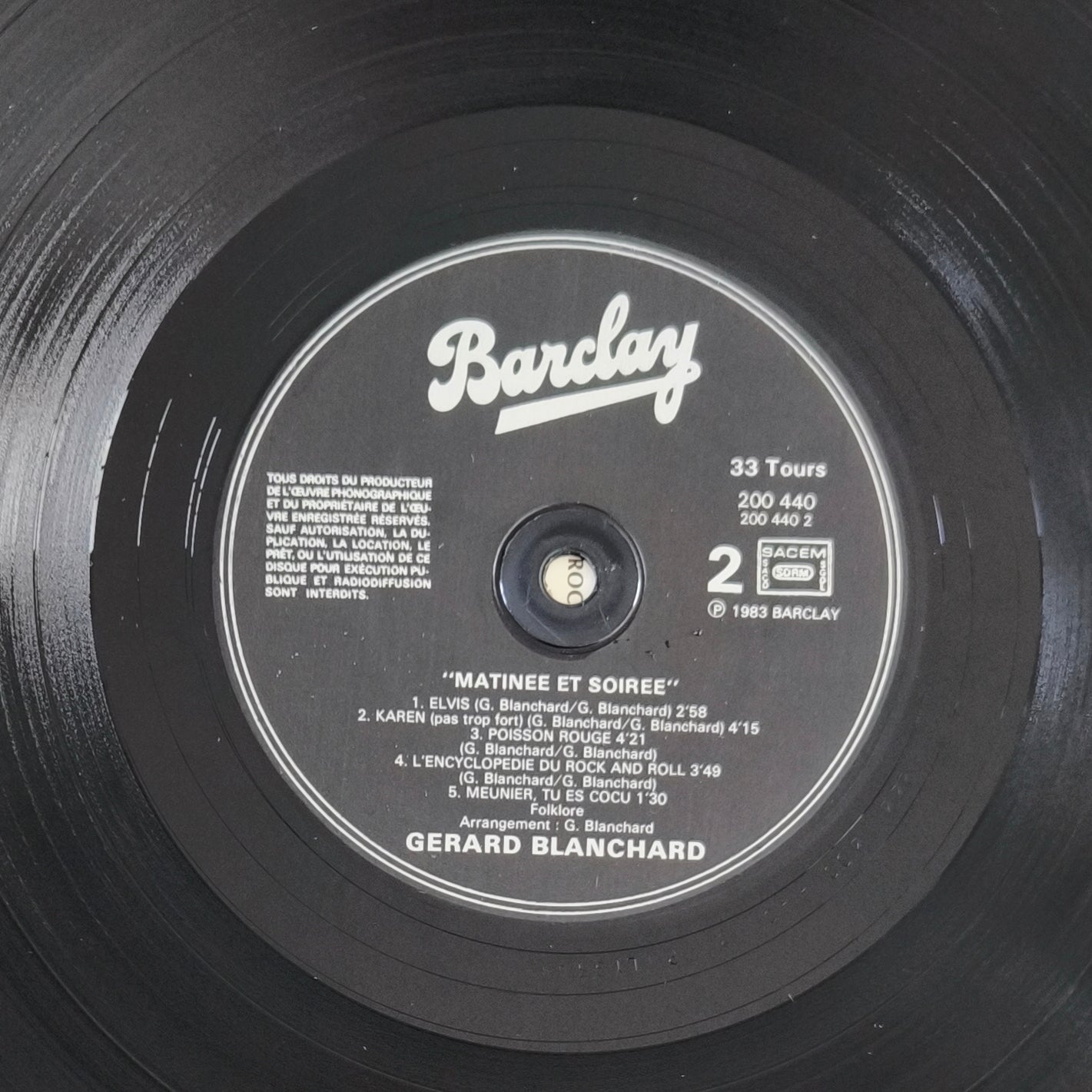 BLANCHARD - En Matinée Et Soirée