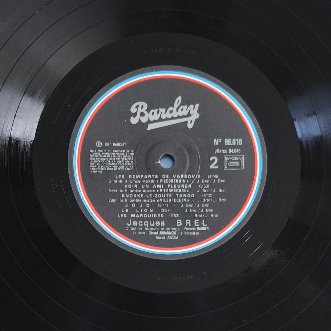 JACQUES BREL - Brel (Les Marquises)
