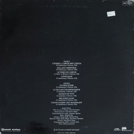 JACQUES DUTRONC - Guerre Et Pets