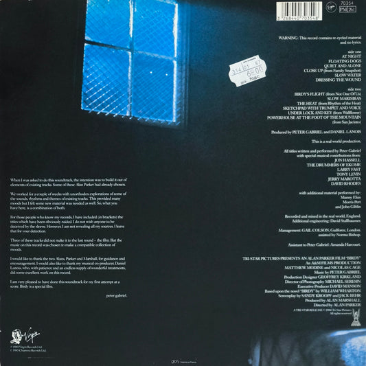 PETER GABRIEL - Birdy