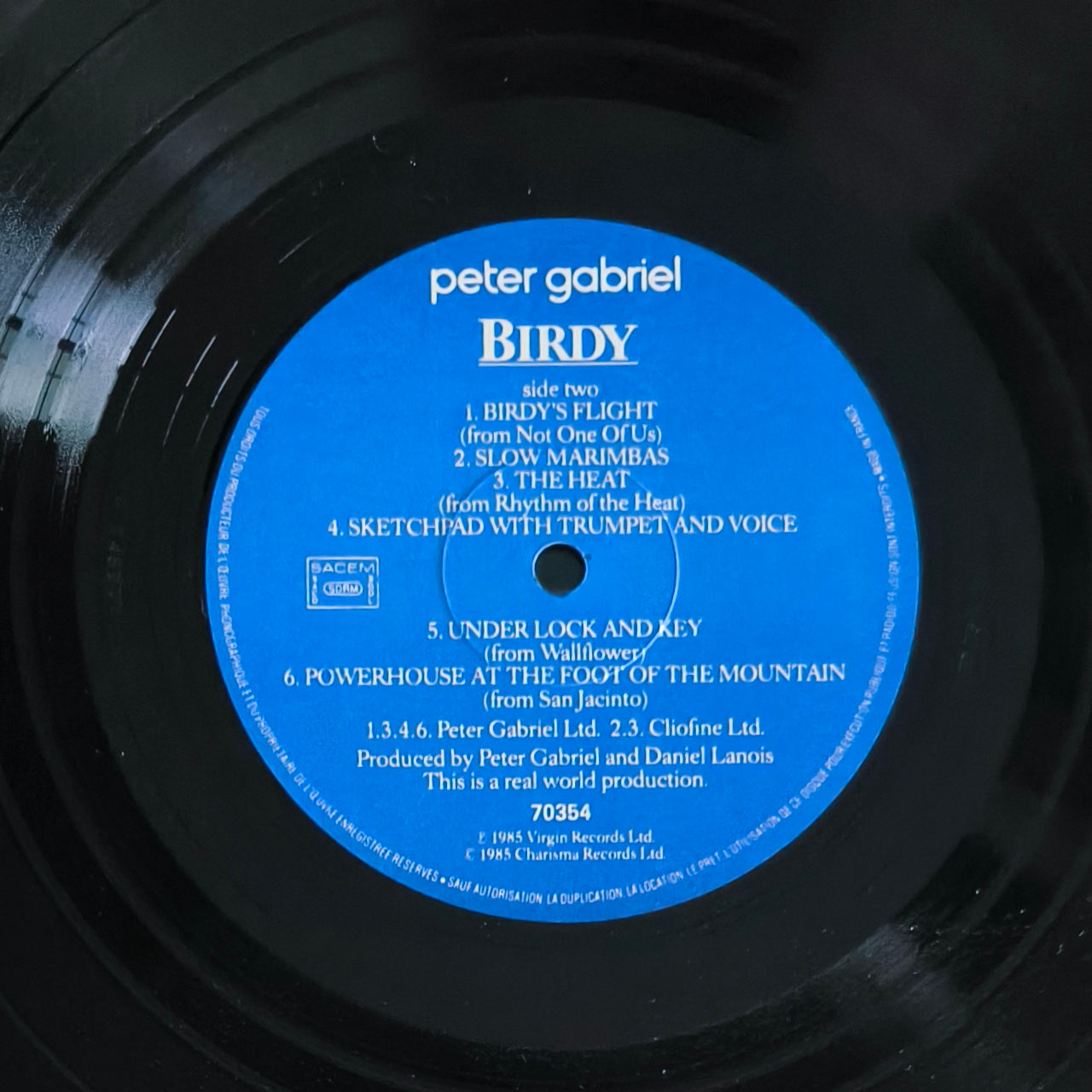 PETER GABRIEL - Birdy
