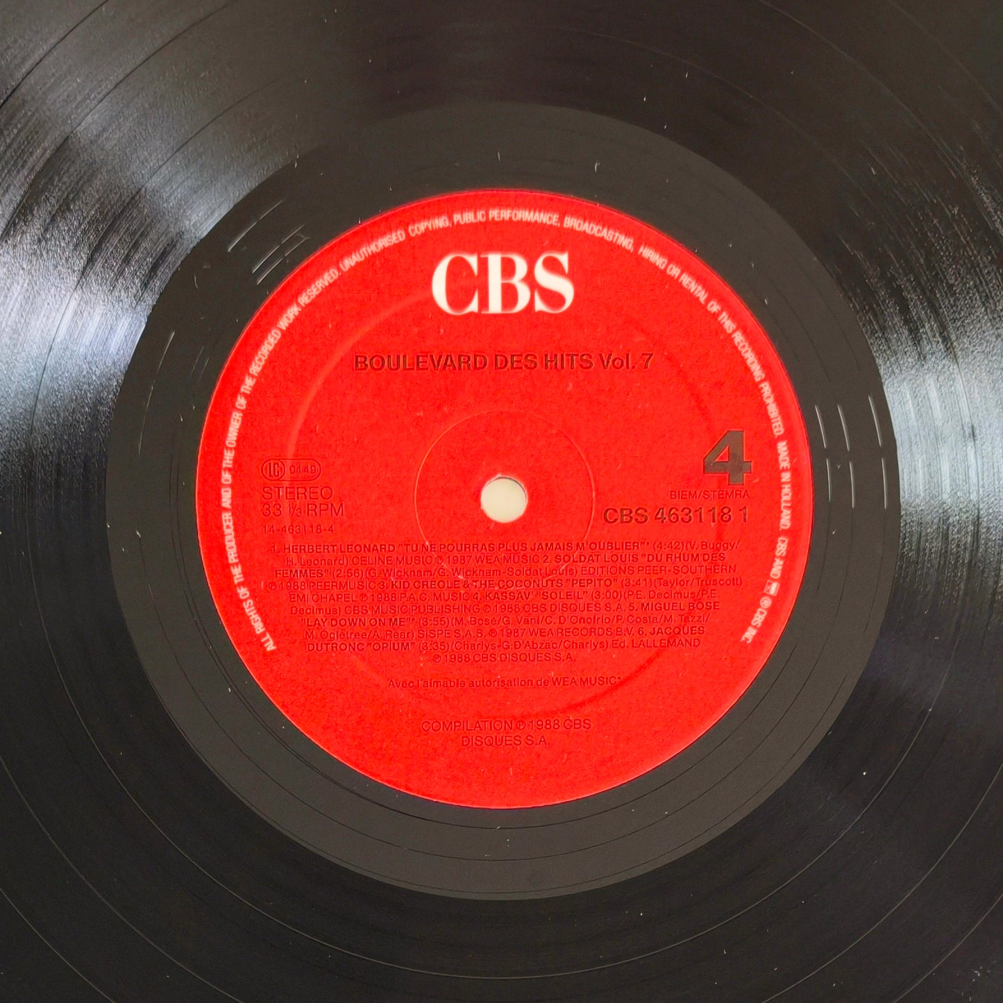 BOULEVARD DES HITS - Volume 7