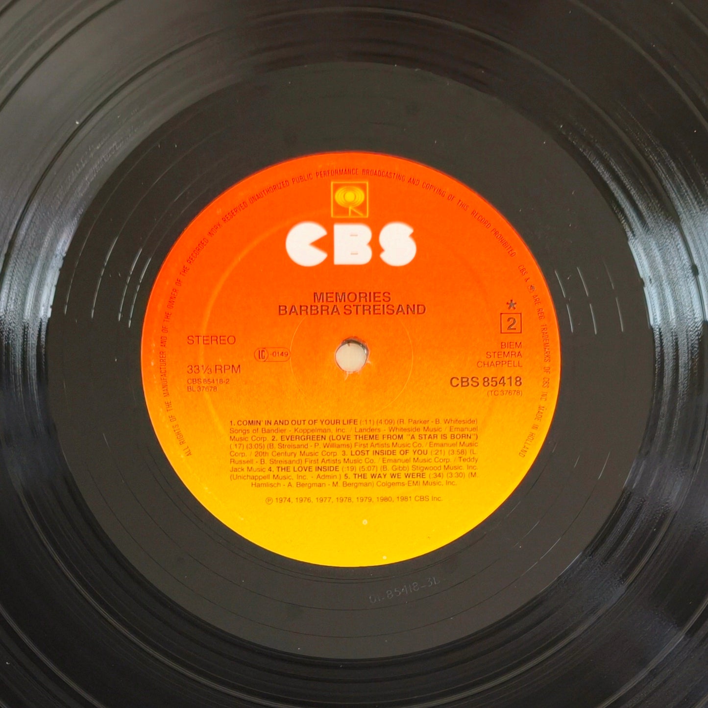 BARBRA STREISAND - Memories