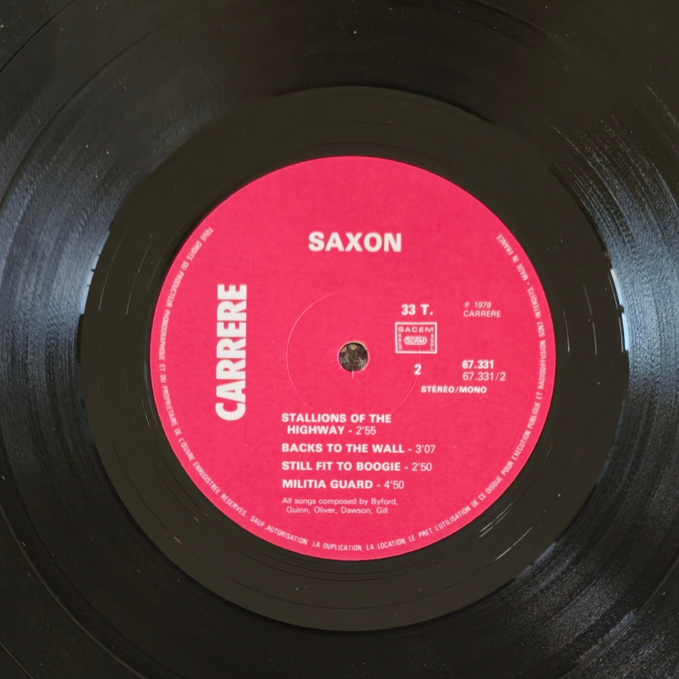 SAXON - Saxon