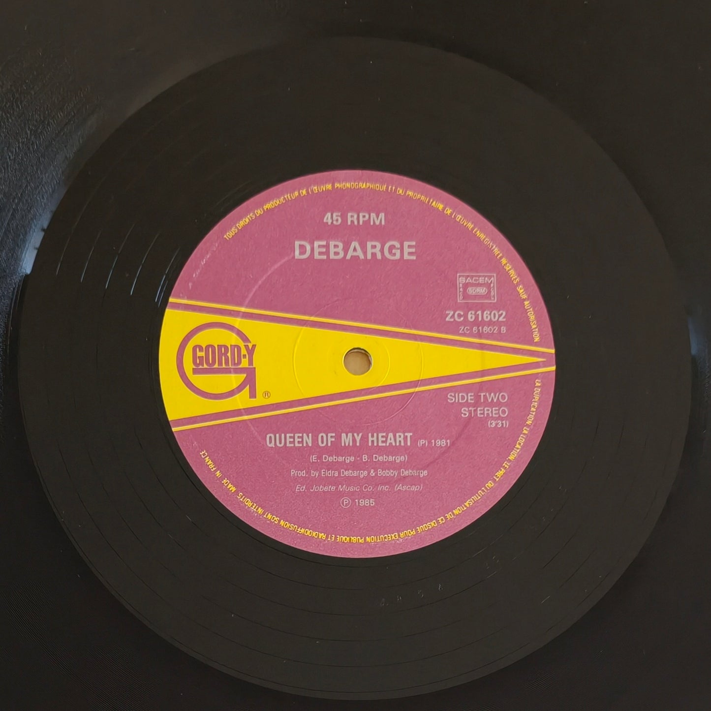 DEBARGE - Rhythm Of The Night