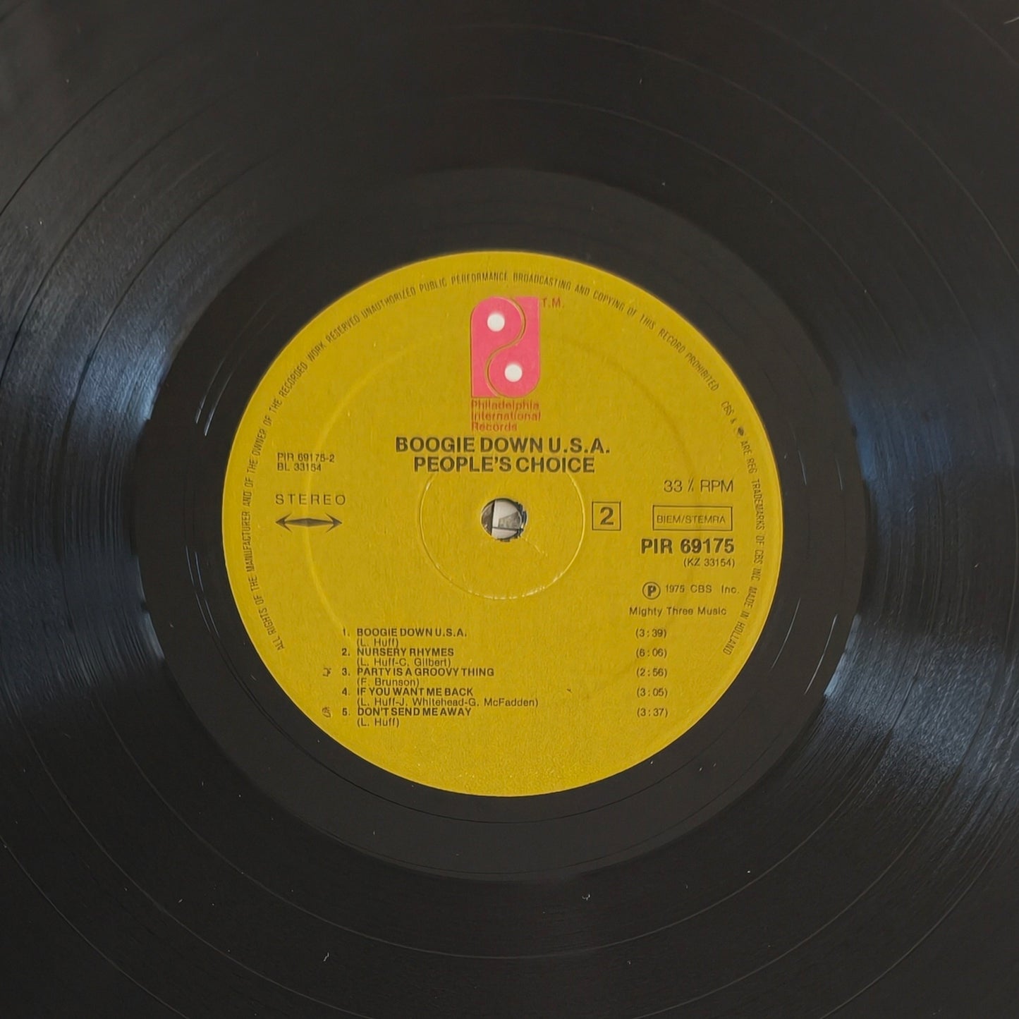 PEOPLE'S CHOICE - Boogie Down U.S.A.