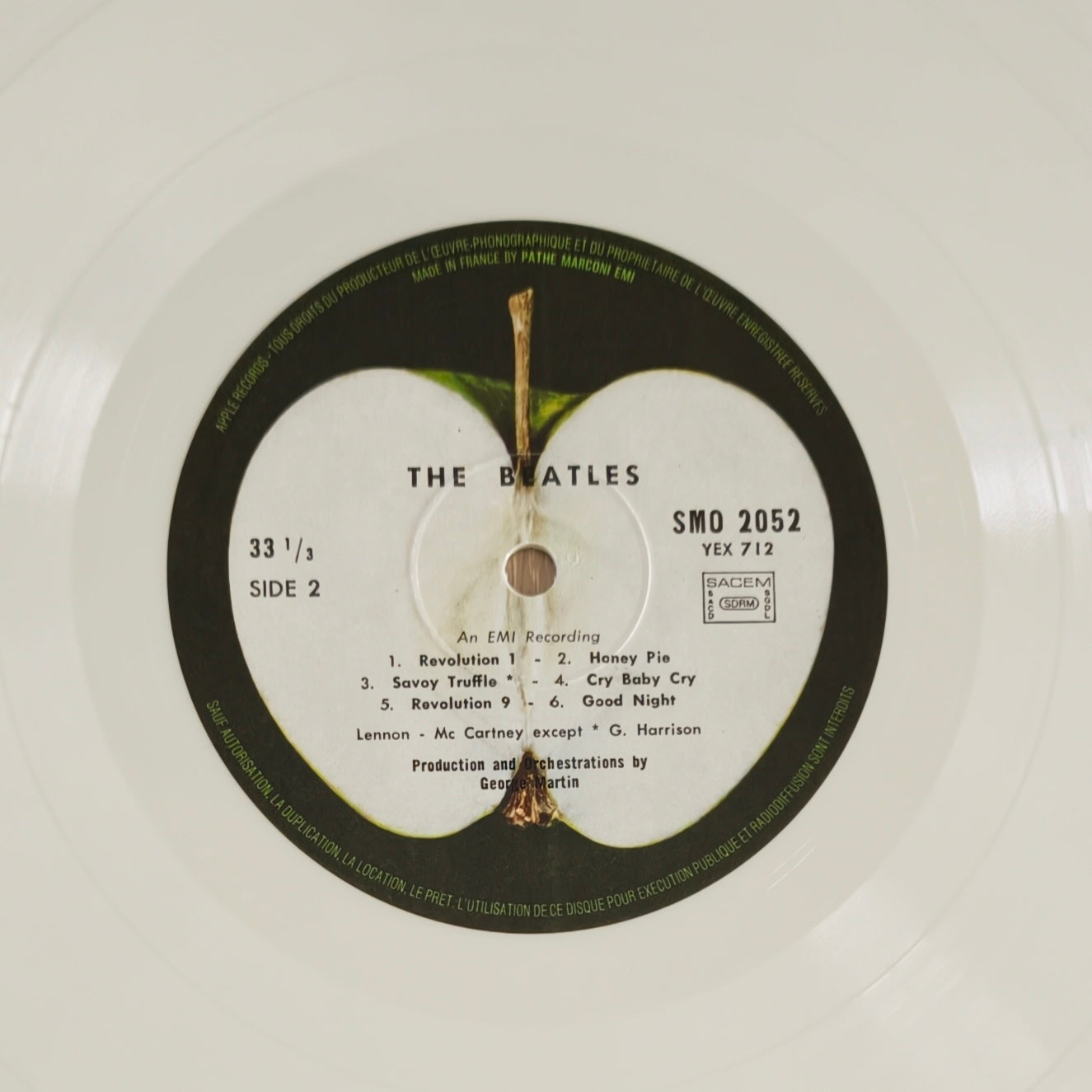 THE BEATLES - The Beatles (Edition Limitée Disque Couleur Blanc)
