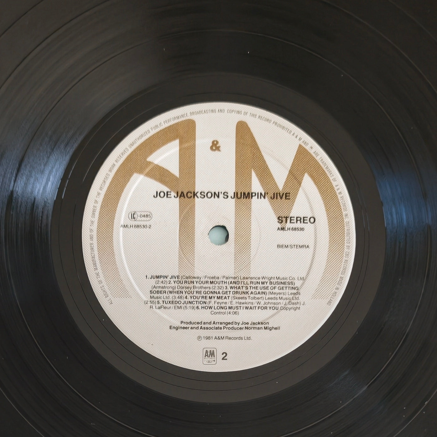 JOE JACKSON - Joe Jackson's Jumpin' Jive