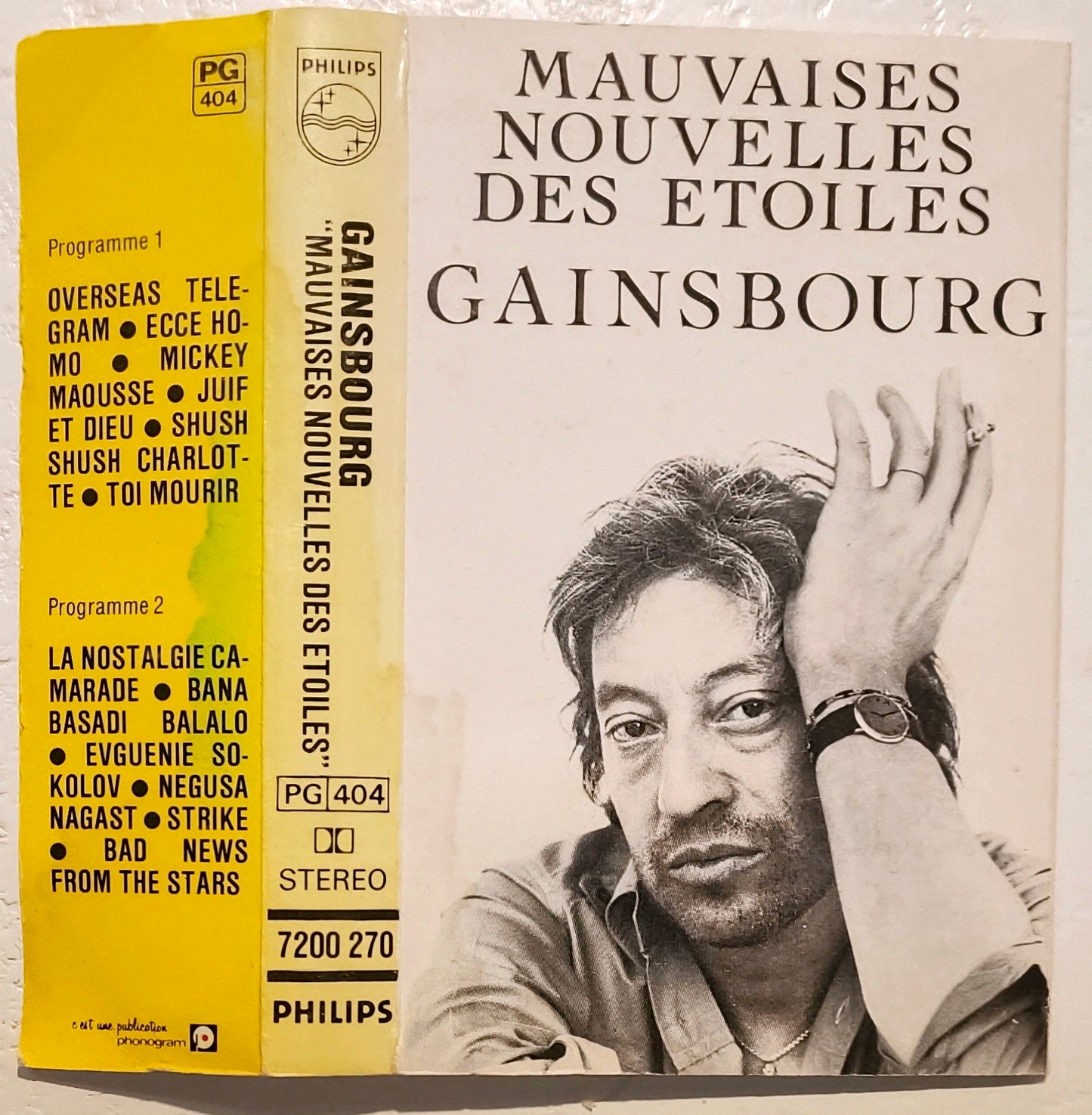 SERGE GAINSBOURG - Mauvaises Nouvelles Des Étoiles