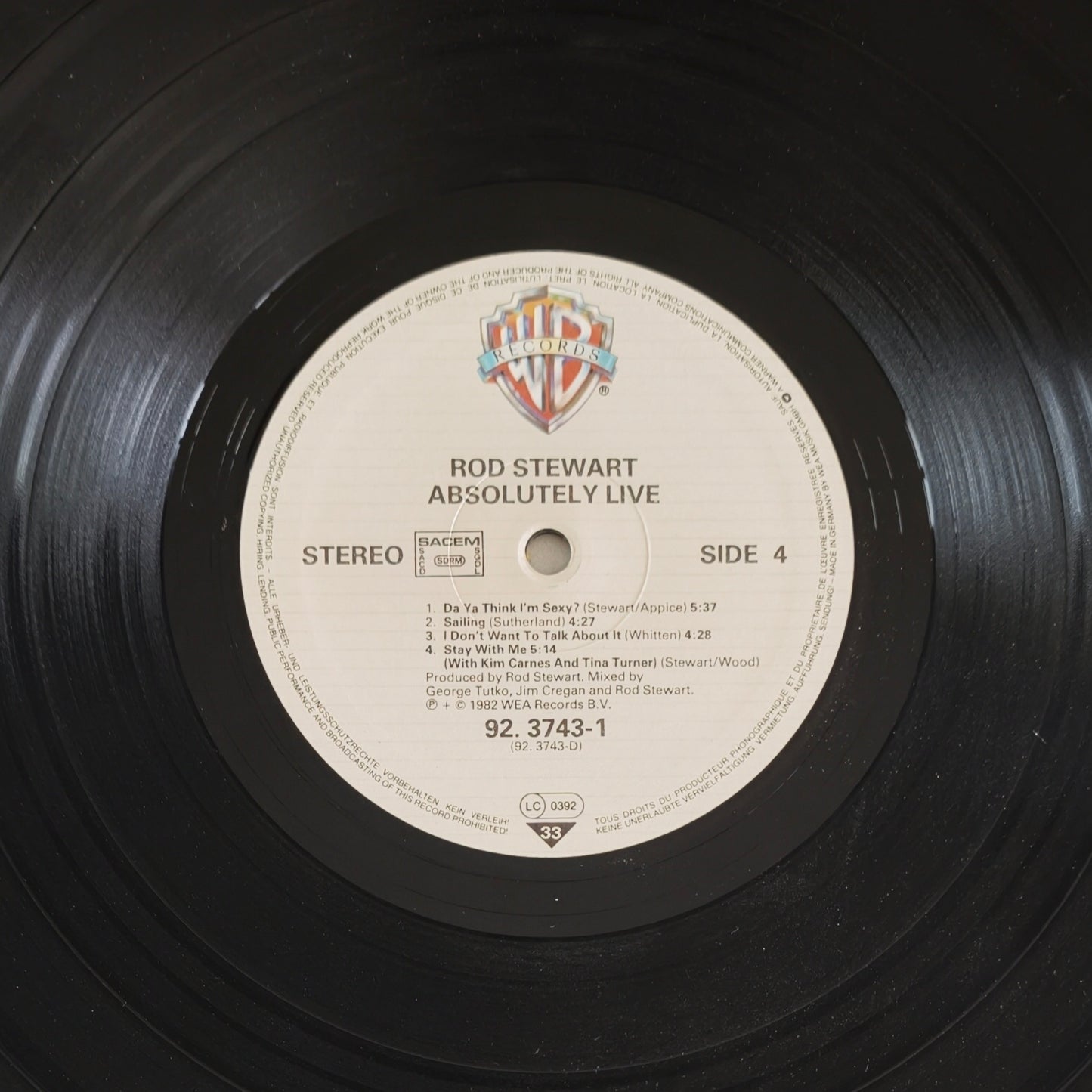 ROD STEWART - Absolutely Live