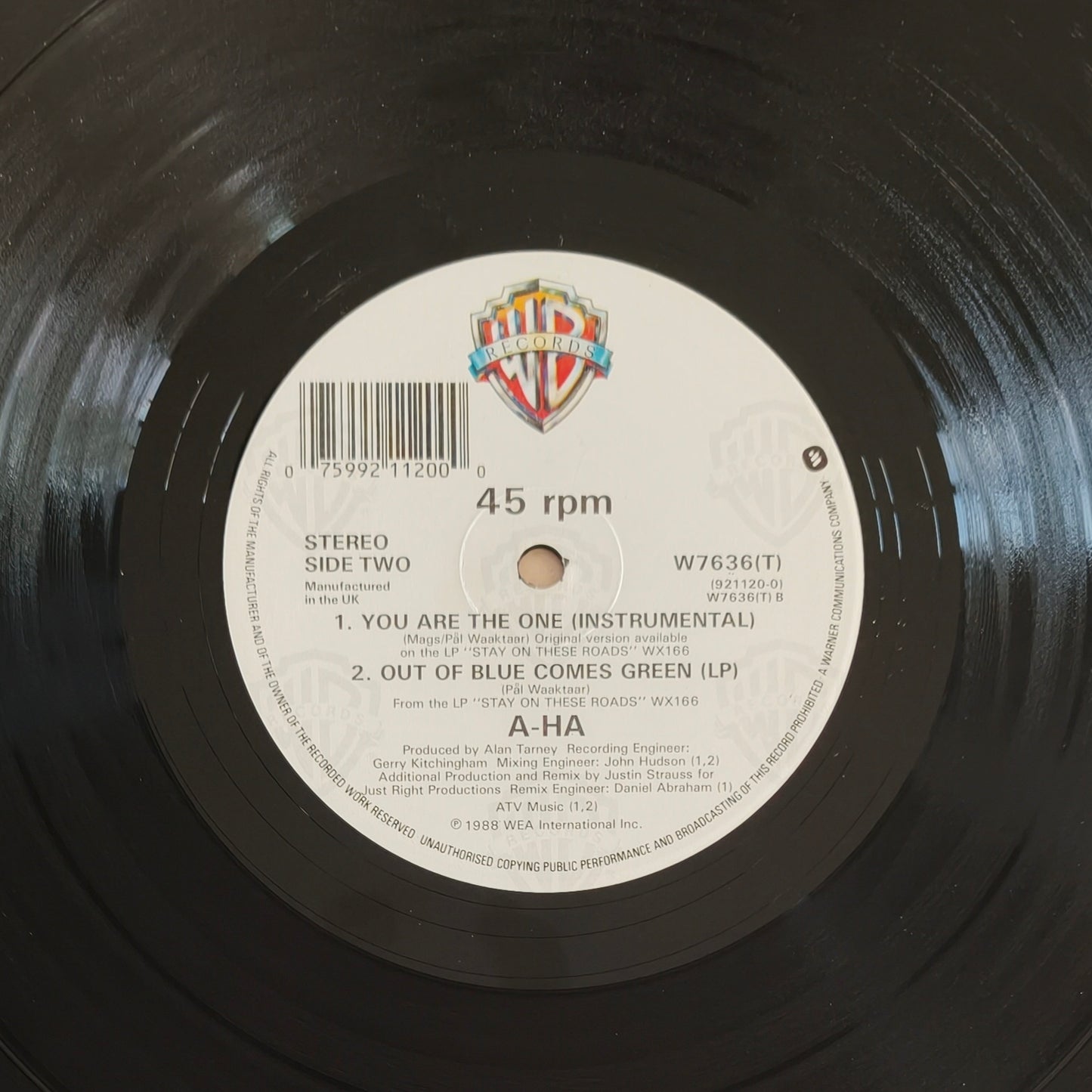 A-HA - You Are The One (12" Remix) (Pressage UK)