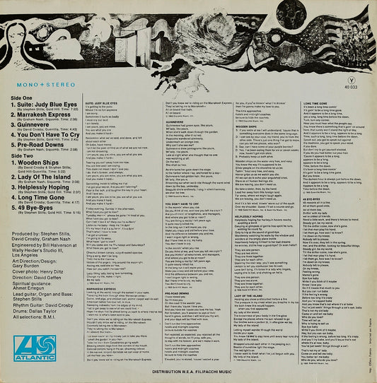 CROSBY, STILLS & NASH - Crosby, Stills & Nash