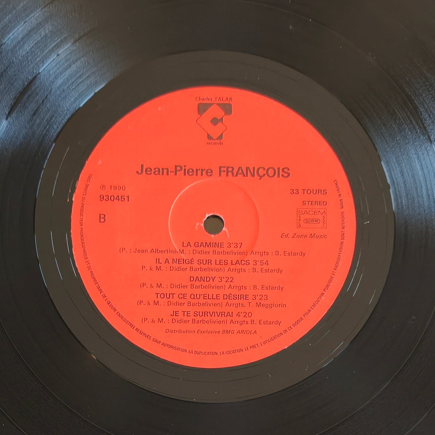 JEAN PIERRE FRANCOIS - Des Nuits