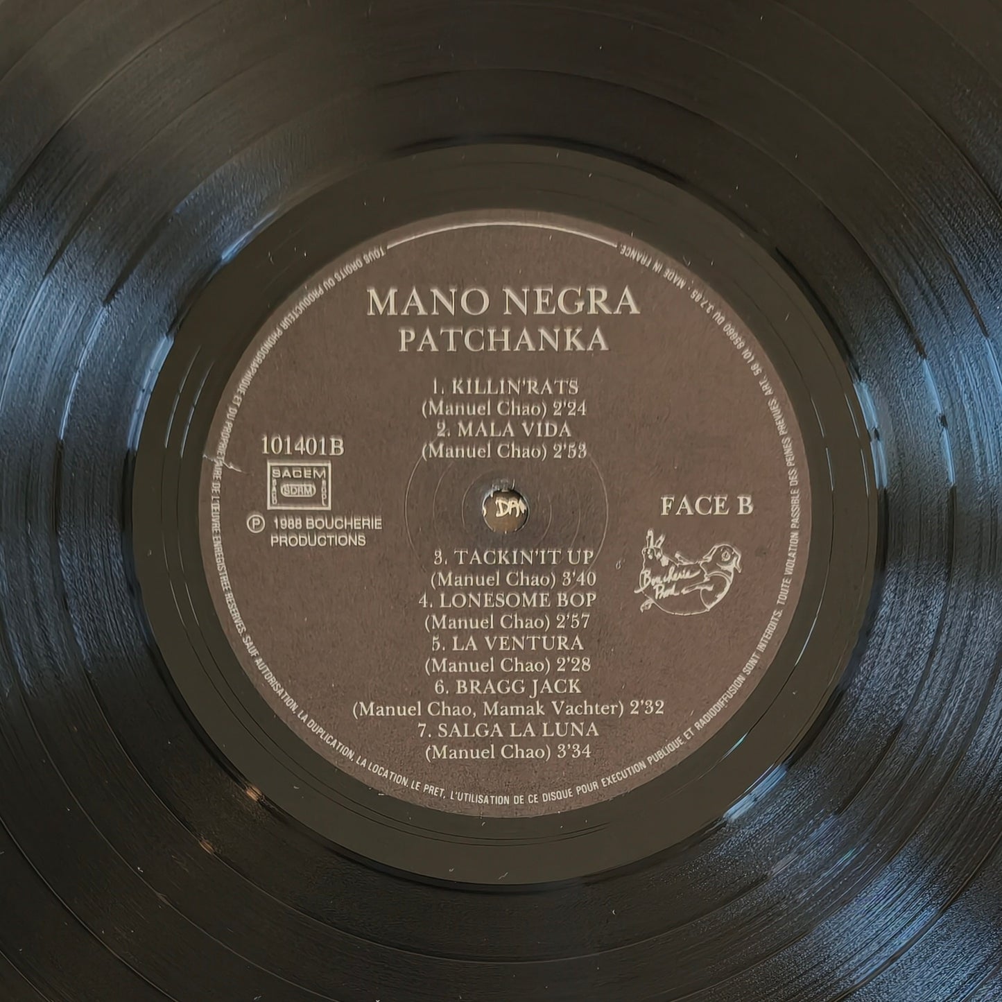 MANO NEGRA - Patchanka