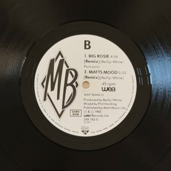 MATT BIANCO - More Than I Can Bear (Remix)