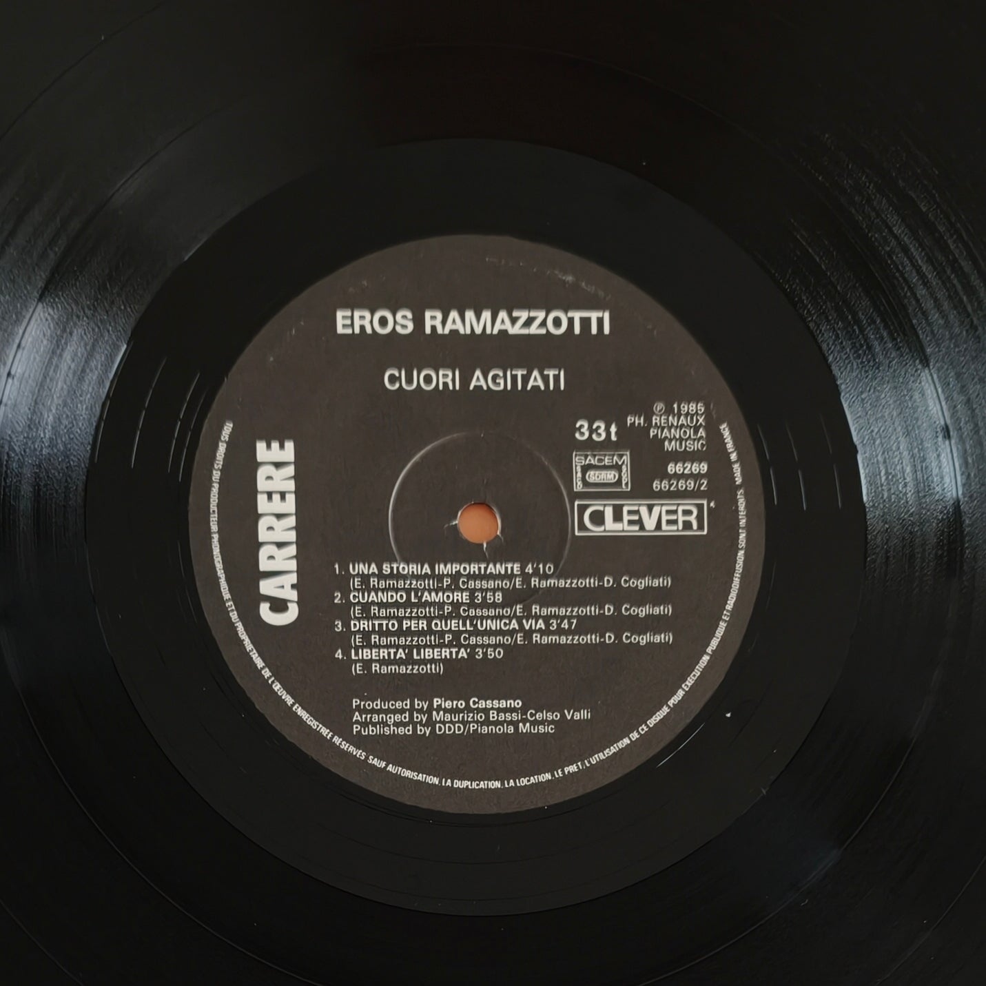 EROS RAMAZZOTTI - Cuori Agitati