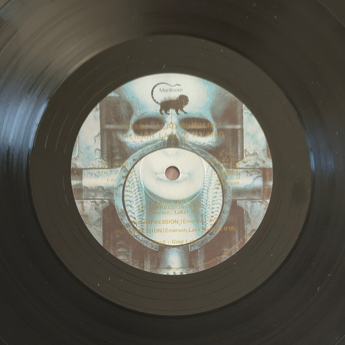 EMERSON, LAKE & PALMER - Brain Salad Surgery