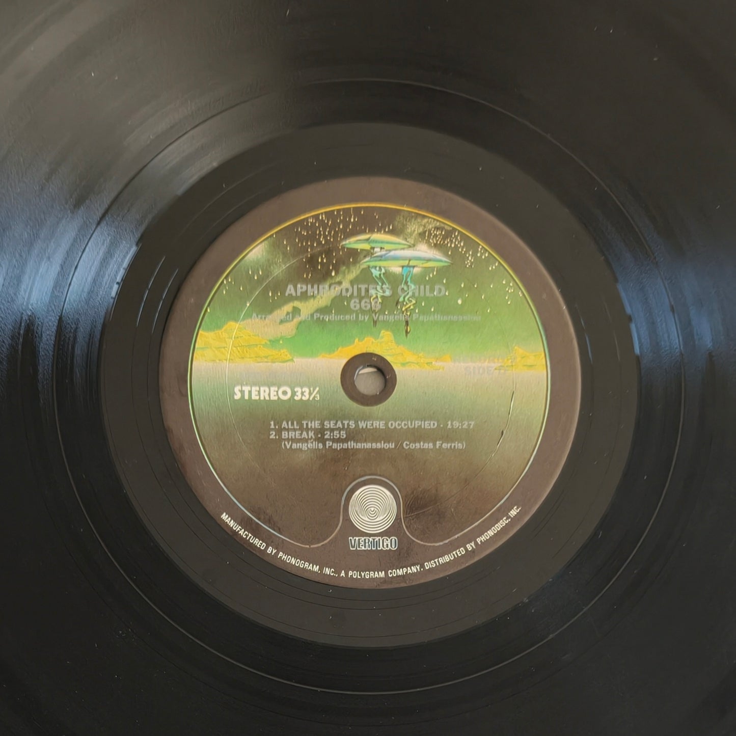 APHRODITE'S CHILD - 666 (Pressage US)